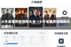小牛采集教程视频大全（小牛采集教程视频大全图片）