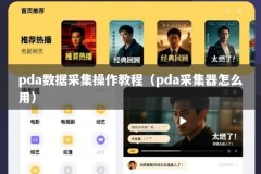 pda数据采集操作教程（pda采集器怎么用）
