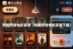 韩国燃烧电影资源（韩国燃烧电影资源下载）
