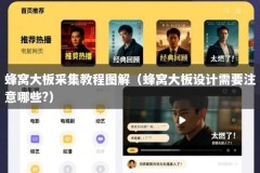 蜂窝大板采集教程图解（蜂窝大板设计需要注意哪些?）
