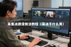 采集冰激凌做法教程（采冰干什么用）