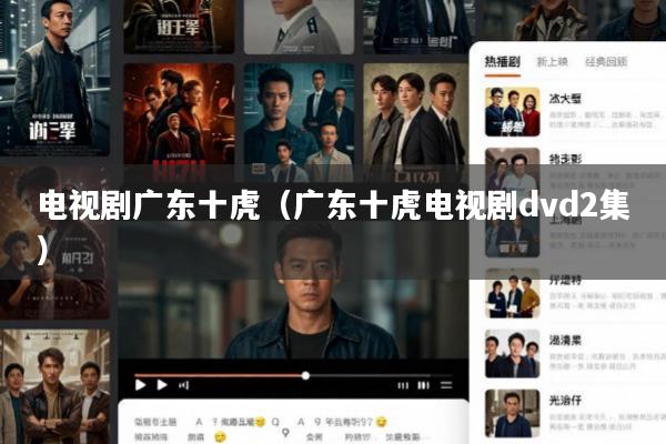 电视剧广东十虎(广东十虎电视剧dvd2集)