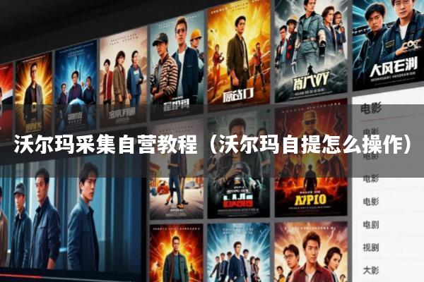 沃尔玛采集自营教程(沃尔玛自提怎么操作)