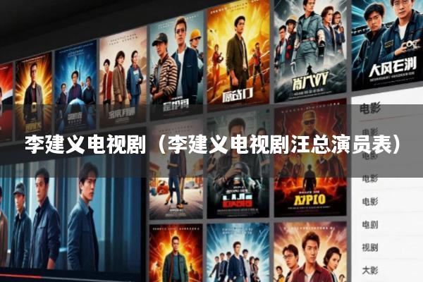 李建义电视剧(李建义电视剧汪总演员表)