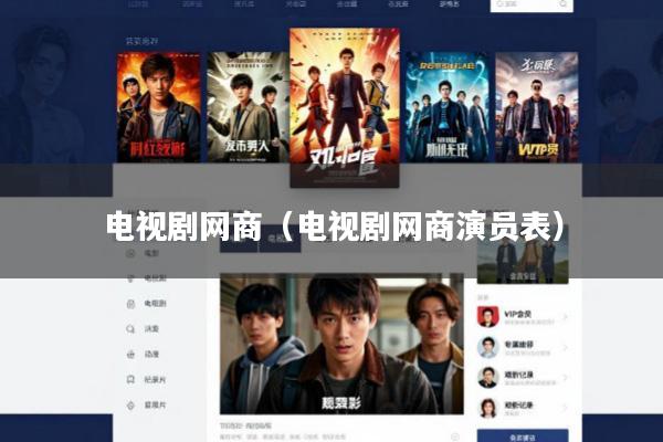 电视剧网商(电视剧网商演员表)