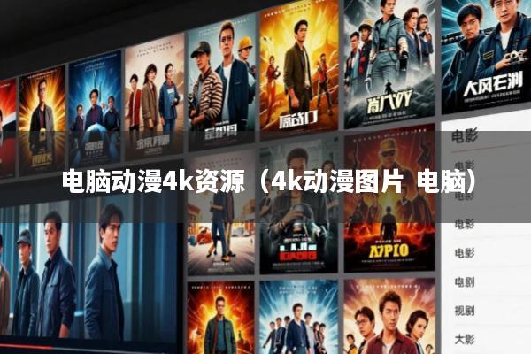 电脑动漫4k资源(4k动漫图片 电脑)