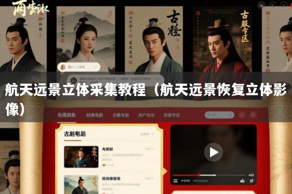 航天远景立体采集教程(航天远景恢复立体影像)
