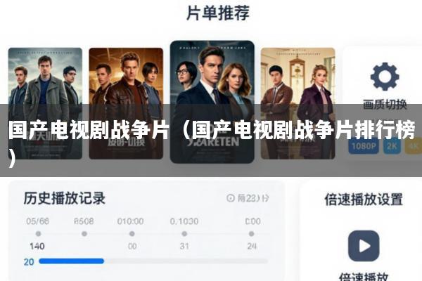 国产电视剧战争片(国产电视剧战争片排行榜)