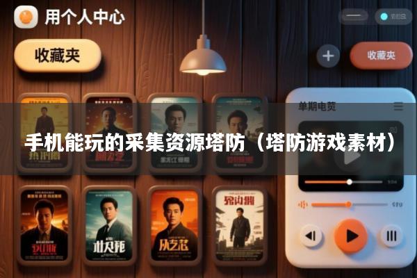 手机能玩的采集资源塔防(塔防游戏素材)